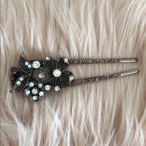 Clip Hair Cooper/White Color